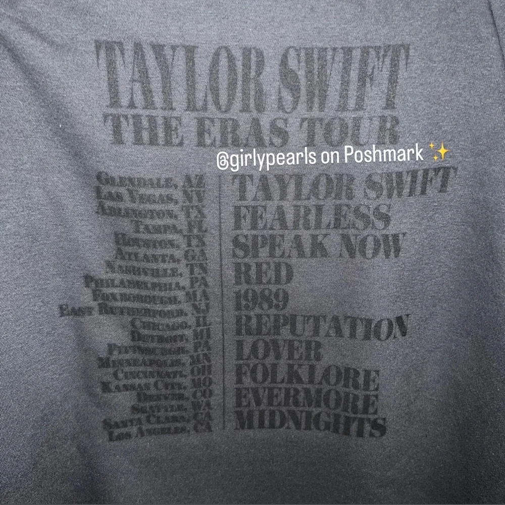 Taylor Swift Eras Tour Hoodie Sweater Official Merch NEW - Picture 7 of 17